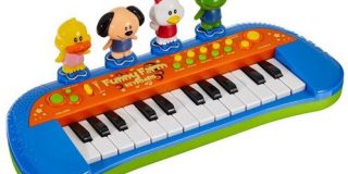 Simba 104012799 - ABC Witziges Farm-Keyboard 34cm