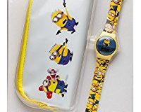 MINIONS Unisex-Armbanduhr Digital Quarz Plastik MNS15