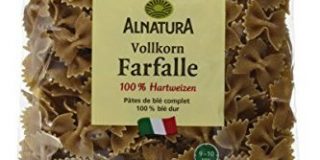 Alnatura Bio Farfalle Vollkorn, vegan, 6er Pack (6 x 500 g)
