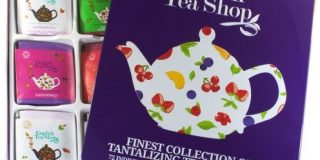 English Tea Shop - Hochwertige Tee-Geschenkbox aus Metall "Super Fruit" mit 72 BIO Tees