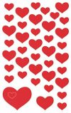 Avery Zweckform 4371 Deko Sticker Herzen 117 Aufkleber
