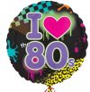 Amscan Totally 80s Standard HX Folie Ballons