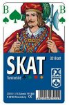 Ravensburger 27010 - Skat, Turnierkarte (DSkV) - 32 Blatt, glasklares Etui