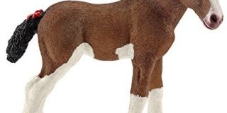 Schleich 13810 - Spielzeugfigur - Clydesdale Fohlen