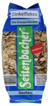 Seitenbacher Dinkel-Flakes, ohne Zucker, 1er Pack (1x 375 g Packung)