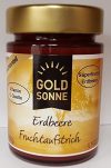 Goldsonne Fruchtaufstrich Erdbeere 78 % Fruchtanteil, 190 g