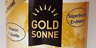 Goldsonne Fruchtaufstrich Erdbeere 78 % Fruchtanteil, 190 g