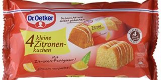 Dr. Oetker fertiger kleiner Zitronenkuchen, 5er Pack (5 x 140 g)