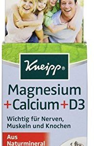 Kneipp Magnesium + Calcium D3 aus Naturmineral, 150 Tabletten, 117 g