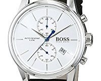 Hugo Boss Herren-Armbanduhr Jet Chronograph Quarz Leder 1513282