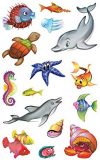 Avery Zweckform 53707 Kinder Sticker Meerestiere 30 Aufkleber