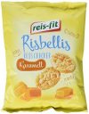reis-fit Risbellis Reis Cracker Karamell , 4er Pack (4 x 40 g)