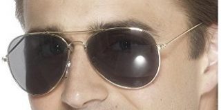 Smiffy's 25971 - Aviator Specs, silber