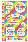 Susy Card 40014739 - STICKER "Happy Birthday", 1 Packung mit 3 Bogen