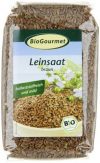 BioGourmet Leinsaat, braun,1er Pack (1x 250 g Beutel) - Bio