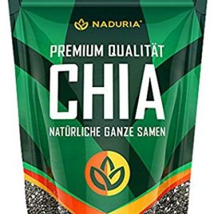 Naduria Premium Chia Samen - 1er Pack - 500g (0,5kg)