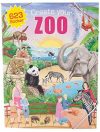 Depesche 5376 - Malbuch Create your Zoo mit Stickern