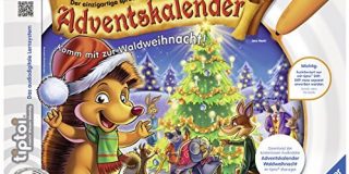 Ravensburger tiptoi 00758 - Adventskalender - Waldweihnacht der Tiere