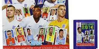 Panini eng14sp England 2014 Aufkleber Starter Pack