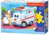 Castorland B-03471 - Ambulance Doctor, Puzzle 30 teilig