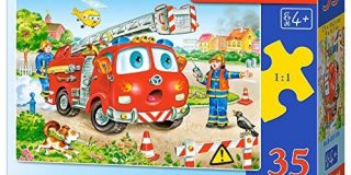 Castorland B-035106 - Firefighters Team, 35-teilig, Klassische Puzzle