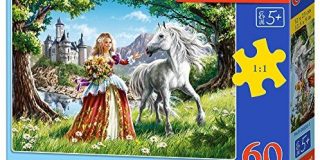 Castorland B-06830 - Princess and Her Friend, Puzzle 60 teilig