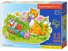 Castorland B-120123 - Kitten Family, Puzzle 12 teilig maxi