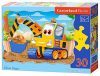 Castorland B-03464 - Yellow Digger, Puzzle 30 teilig