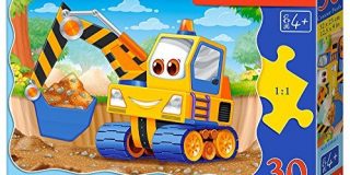 Castorland B-03464 - Yellow Digger, Puzzle 30 teilig