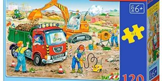 Castorland B-13180-1 - Puzzle Bauarbeiten 120 Teile