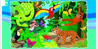 Trefl "Tropical Forest" Frame-Puzzle (15, Mehrfarbig)