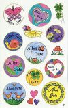 Avery Zweckform 57026 Deko Sticker Schriftzug Alles Gute 14 Aufkleber