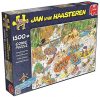 Jumbo 19015 - Jan van Haasteren - Wildwasser-Rafting, 1500 Teile Puzzle