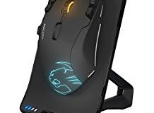 ROCCAT Leadr Wireless Multi-Button RGB Gaming Maus (Ladestation, kabellos - kabelgebunden, Owl-Eye Optischer Sensor, 12.000 dpi)