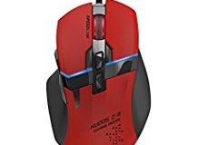 Speedlink Kudos Z-9 Core Gaming Maus (Konfigurations-App, Laser-Sensor bis 8200 dpi, 9 Tasten, 4-Wege-Mausrad) rot