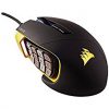 Corsair CH-9000091-EU (Multi-Colour RGB Beleuchtung Performance 12000 DPI) Scimitar Optische Gaming Maus schwarz-gelb