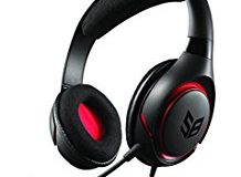 Creative SB Inferno Gaming-Headset (40 mm Full-Spectrum-Treiber, abnehmbares Mikrofon) fur PC, Mac, iPhone, Android und PS4 schw