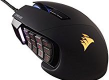 Corsair SCIMITAR PRO RGB Optisch Gaming Maus (RGB-LED-Hintergrundbeleuchtung, 16000 DPI) schwarz