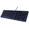 SteelSeries Apex M500 Gaming-Tastatur (Mechanisch, Cherry MX Rot-Schalter, Blaue Hintergrundbeleuchtung) - Deutsches Tastaturlay