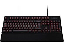 Fnatic Gear Rush LED Pro Gaming-Tastatur (Mechanisch, Cherry MX Brown-Tasten, UK-Layout)