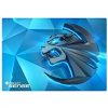 ROCCAT Sense Kinetic High Precision Gaming Mousepad (Mikrokristallbeschichtung, Grosse: 400 x 280 x 2 mm), blau-schwarz