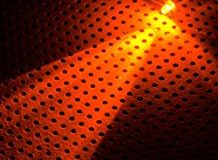 Lamptron 3 mm glanzend Ultra LED mit Kabel - Orange