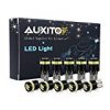 AUXITO 10x T10 W5W 194 168 24-SMD 3014 LED Auto Licht Lampe, 12V 6000K 2825 Standlicht, Innenlampen, Kennzeichenbeleuchtung, Les