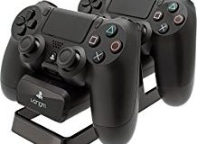 Venom Dual Charging Stand & Battery Pack - Ladestation inkl. 2 Akku Packs fur Dualshock 4 Controller, schwarz - [PlayStation 4]