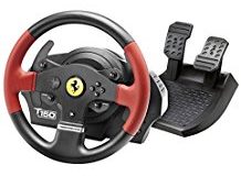 Thrustmaster T150 Ferrari Edition (Lenkrad inkl. 2-Pedalset, PS4 - PS3 - PC)