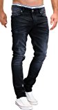 MERISH 5-Pocket Denim Jeans Herren Slim Fit Used Design Modell J9156: Amazon.de: Bekleidung