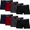 MERISH 4er-8er Pack Boxershorts Herren Retroshorts versch. Farben Modell 216: Amazon.de: Bekleidung