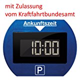 Needit PARK LITE 1411 Vollautomatische Parkscheibe, CR 2450 Knopfzelle inkl., blau: Amazon.de: Auto