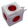 allocacoc PowerCube Original Rot, Reiseadapter & 5x: Amazon.de: Elektronik