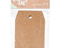 Lucky Dip Kraft Tags 1 quadratisch 4,4   cm x 7,6 cm